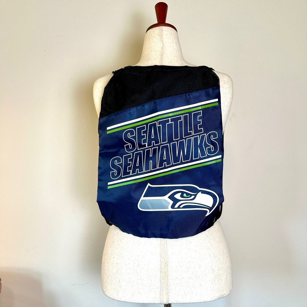 Seattle Seahawks NFL Cinch Bag Backpack